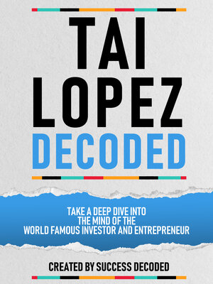 cover image of Tai Lopez Decoded